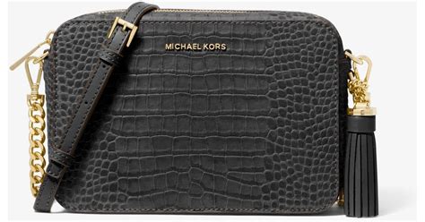 michael kors crocodile bag|michael kors crossbody bag.